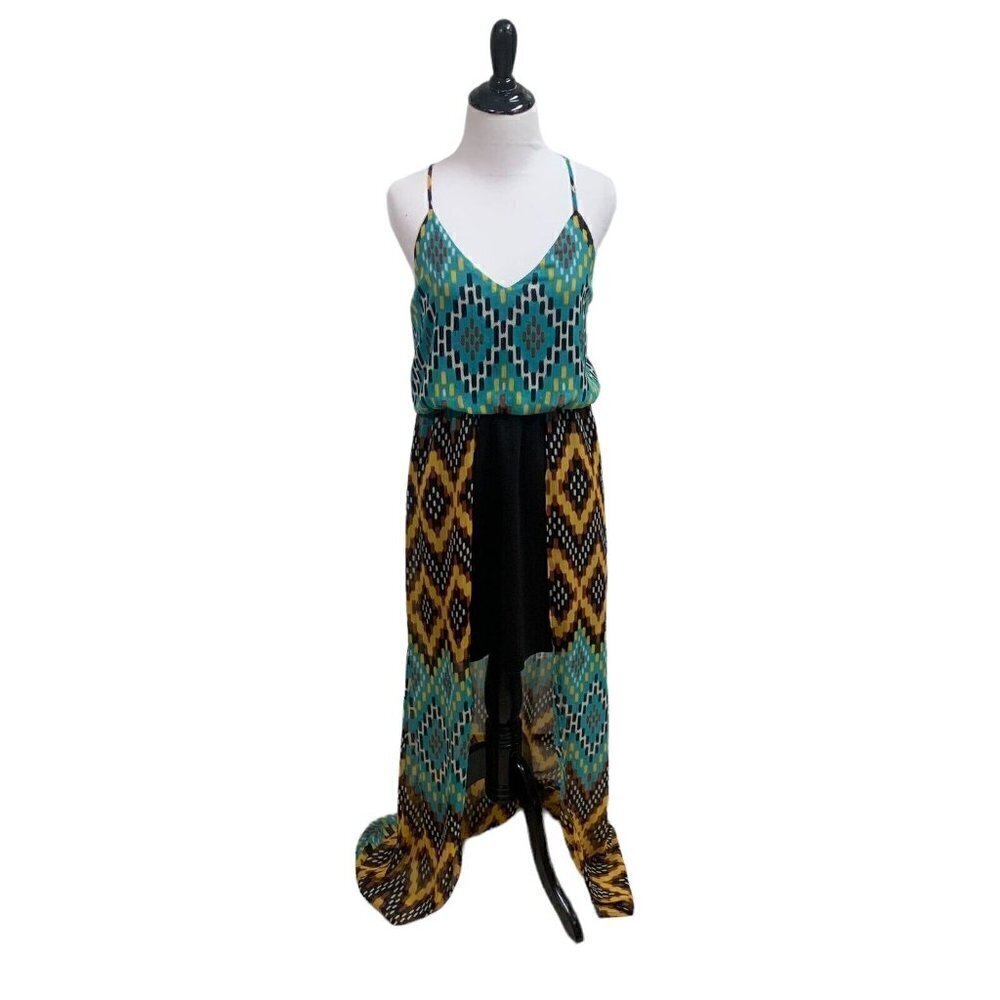 Anthropologie Judith March Women’s Mini Dress S Small With Duster Strappy V-Neck